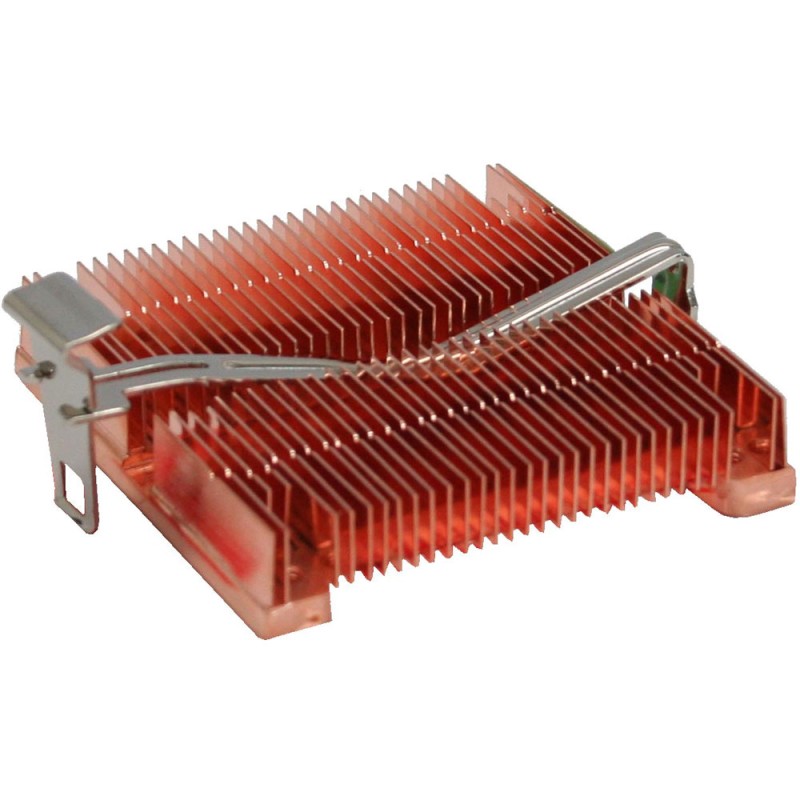 CPU-K&uuml;hler Titan TTC-CU4/HS f&uuml;r Intel PIII, Kupfer, 1HE, Sockel A / 462, ohne L&uuml;fter