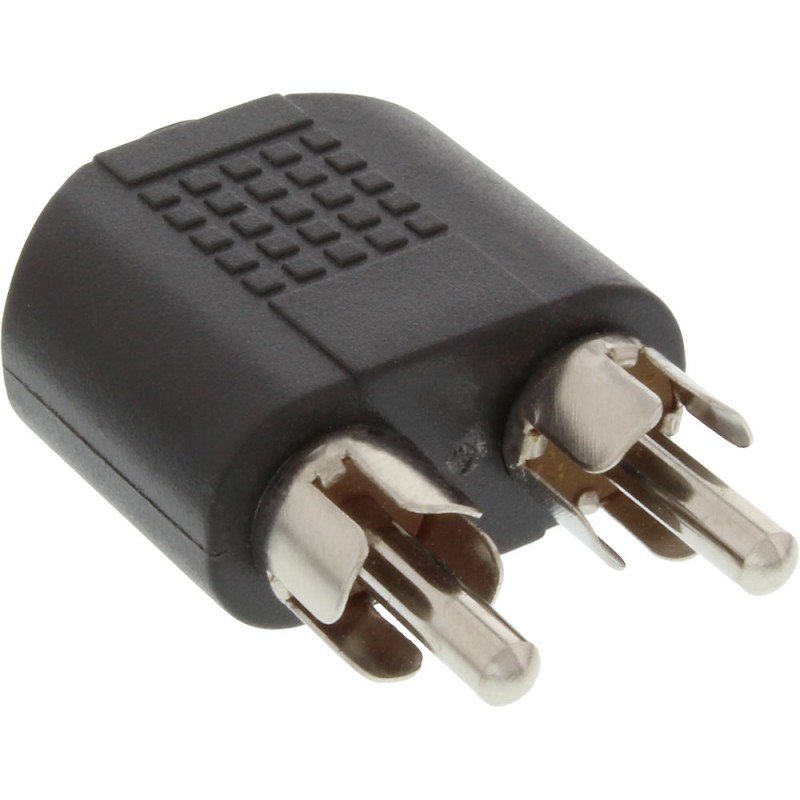 InLine&reg; Audio Adapter, 3,5mm Klinke Buchse Stereo an 2x Cinch Stecker