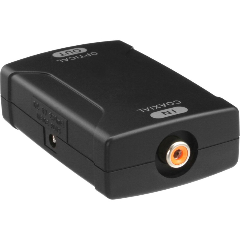 InLine&reg; Toslink Audio Konverter, Eingang Cinch S/PDIF, Ausgang Toslink optisch