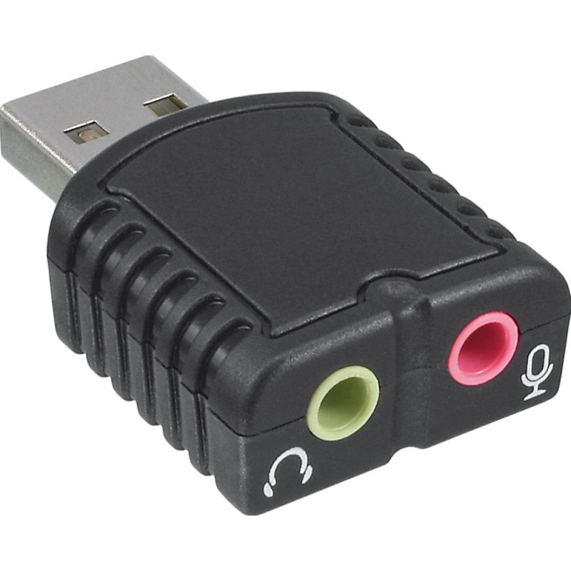 InLine&reg; USB Audio Adapter, Mini