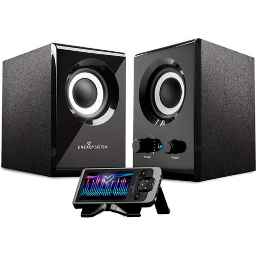 Lautsprechersystem, Stereo 2.0, Energy Acoustics 100 Wood Box