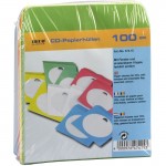 100 CD-Papierh�llen mit Fenster und  Einsteckklappe,...