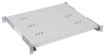 19" Fachboden gelocht 1HE, grau, Tiefe 750mm, bis...