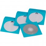 50 CD-Papierh�llen mit Fenster und Einsteckklappe,...