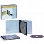 CD-Boxen f�r 2 CD, BECO 407.05 B, 10mm, 5er Pack