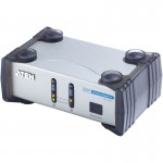 Elektr. DVI-Umschalter 2-fach, ATEN VS-261, DVI + Audio
