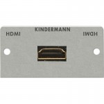 HDMI with Ethernet Blende mit Kabel Bu/Bu KINDERMANN...