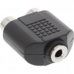 InLine� Audio Adapter, 3,5mm Klinke Buchse Mono an 2x...
