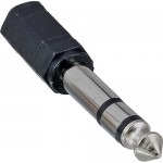 InLine® Audio Adapter, 6,3mm Klinke Stecker an 3,5mm Klinke Buchse, Stereo