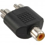 InLine� Audio Adapter, Cinch Buchse an 2x Cinch Stecker