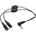 InLine� Audio Y-Kabel, 3,5mm Klinke Stecker an 2x...