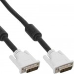 InLine� DVI-I Kabel, digital/analog, 24+5 Stecker /...