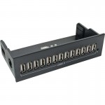 InLine� Frontpanel f�r den DVD-Schacht, 13-fach...