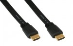 InLine� HDMI Flachkabel, High Speed HDMI� Cable,...