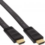 InLine� HDMI Flachkabel, High Speed HDMI� Cable...