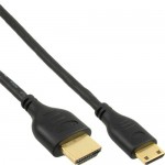 InLine� HDMI Mini Superslim Kabel A an C, High Speed...