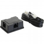 InLine� ISDN Verteiler Box, 3-fach, inkl. Kabel, 3m,...