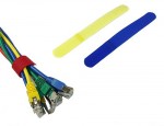 InLine� Kabelbinder, Klett-Verschluss, Farbe: gelb