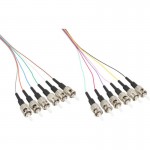 InLine� LWL 12er Set Pigtail, ST 50/125�m, OM2, 2m