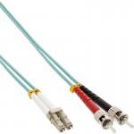 InLine� LWL Duplex Kabel, LC/ST 50/125�m, OM3, 3m