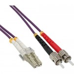 InLine� LWL Duplex Kabel, LC/ST 50/125�m, OM4, 3m