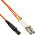 InLine� LWL Duplex Kabel, MTRJ/LC, 50/125�m, 10m