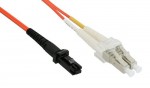 InLine� LWL Duplex Kabel, MTRJ/LC, 50/125�m, 15m