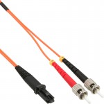 InLine� LWL Duplex Kabel, MTRJ/ST, 50/125�m, 10m