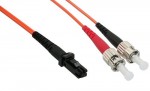 InLine� LWL Duplex Kabel, MTRJ/ST, 50/125�m, 2m