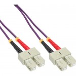 InLine� LWL Duplex Kabel, SC/SC 50/125�m, OM4, 10m