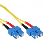 InLine� LWL Duplex Kabel, SC/SC 9/125�m, 15m