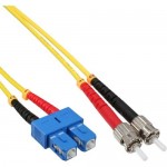 InLine� LWL Duplex Kabel, ST/SC, 9/125�m, 5m