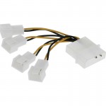 InLine� L�fter Adapterkabel, 4x L�fter...
