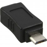 InLine� Micro-USB Adapter, Micro-B Stecker an Mini...