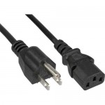 InLine� Netzkabel, Netzstecker USA auf...