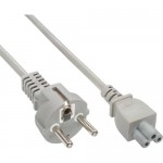InLine� Netzkabel f�r Notebook, 3pol Kupplung,...