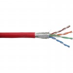 InLine� Patchkabel Cat.5e, rot, SF/UTP, AWG26, PVC, 100m