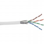 InLine� Patchkabel Cat.5e, wei�, SF/UTP, AWG26, PVC, 100m