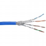 InLine� Patchkabel Cat.6 S/FTP (PiMf), blau, AWG27,...