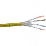 InLine� Patchkabel Cat.6 S/FTP (PiMf), gelb, AWG27,...