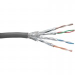 InLine� Patchkabel Cat.6 S/FTP (PiMf), grau, AWG27,...