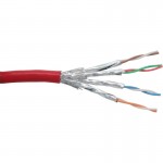 InLine� Patchkabel Cat.6 S/FTP (PiMf), rot, AWG27,...