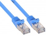 InLine� Patchkabel, F/UTP, Cat.5e, blau, 3m