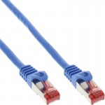 InLine� Patchkabel, S/FTP (PiMf), Cat.6, blau, 2m
