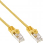 InLine� Patchkabel, U/UTP, Cat.5e, gelb, 10m
