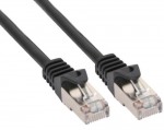 InLine� Crossover Patchkabel, SF/UTP, Cat.6, schwarz, 7,5m