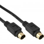 InLine� S-VHS Kabel, vergoldete Stecker, 4pol mini...