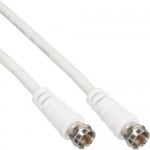 InLine� SAT-Anschlusskabel, 2x geschirmt, 2x...