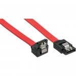 InLine� SATA 3Gb/s Kabel, mit Lasche, gewinkelt, 0,5m