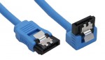InLine� SATA 6Gb/s Anschlusskabel rund, abgewinkelt,...